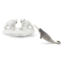 Schleich Jegesmacik játszanak játékfigura