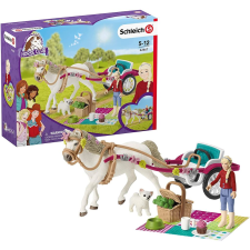 Schleich lovaskocsi és piknikkészlet (42467) (sch42467) játékfigura