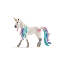 Schleich Műanyag Vízi Egyszarvú figura, rózsaszín-kék-lila játékfigura