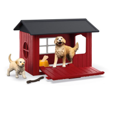 Schleich Psí bouda se zlatým retrívrem 42722 játékfigura