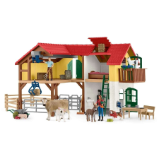 Schleich Schleich többszintes Falusi ház istállóval és állatokkal 42407 játékfigura