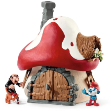 Schleich Törp ház figurákkal játékfigura