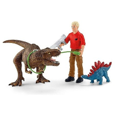  Schleich Tyrannosaurus Rex támadás (41465) játékfigura