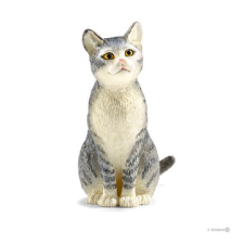 Schleich : ülő macska figura 13771 játékfigura