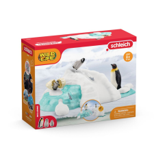 Schleich Wild Life 42661 Pingvin Családi Szórakozás játékfigura