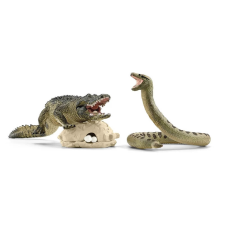 Schleich WILD LIFE Danger in the swamp (42559) játékfigura