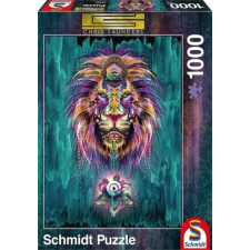 Schmidt 1000 db-os puzzle - Luminescent Lion, Chris Saunders (59325) puzzle, kirakós