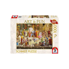 Schmidt 1000 db-os puzzle - School of Athens 2024 (58526) puzzle, kirakós