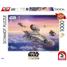 Schmidt 1000 db-os puzzle - Star Wars - The Mandalorian - The Escort (59954) puzzle, kirakós