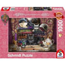 Schmidt 1000 db-os puzzle - Storytime Cats, Brigid Ashwood (57534) puzzle, kirakós