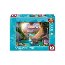 Schmidt 1000 db-os puzzle - View with heart (59777) puzzle, kirakós