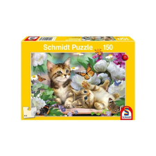Schmidt 150 db-os puzzle - Playful kittens (56468) puzzle, kirakós