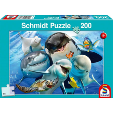 Schmidt 200 db-os puzzle - Underwater friends (56360) puzzle, kirakós