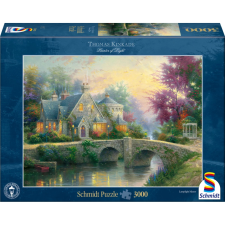 Schmidt 57463 Lamplight Manor 3000db-os puzzle puzzle, kirakós