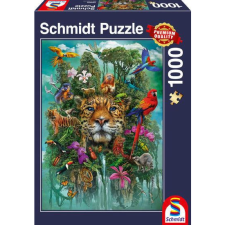 Schmidt A dzsungel királya, 1000 db-os puzzle (58960) (SC19487-182) - Kirakós, Puzzle puzzle, kirakós