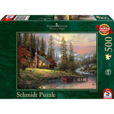 Schmidt Békés visszavonulás kirakós (Thomas Kinkade) 500 db (58455) (S58455) - Kirakós, Puzzle puzzle, kirakós
