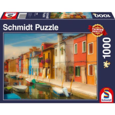 Schmidt Bright Houses on the Island of Burano 1000 db-os puzzle (4001504589912) (4001504589912) - Kirakós, Puzzle puzzle, kirakós