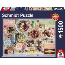Schmidt Nostalgic chocolates 1500 db-os puzzle (58940, 18937-184) (Schmidt 58940) puzzle, kirakós