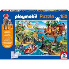 Schmidt Playmobil Faház 150db-os puzzle (56164) (17043-182) (17043-182) - Kirakós, Puzzle puzzle, kirakós