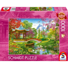 Schmidt Puzzle játék 1000 darabos Japán kert puzzle, kirakós