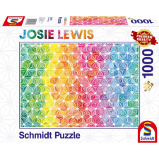 Schmidt Puzzle játék 1000 darabos Josie Lewis Colourful triangles puzzle, kirakós