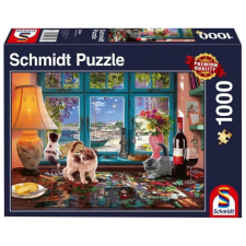 Schmidt Puzzle játék 1000 darabos Puzzlers Desk puzzle, kirakós