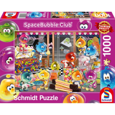 Schmidt Puzzle játék 1000 darabos SpaceBubble Club - In the candy store puzzle, kirakós