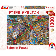 Schmidt Puzzle játék 1000 darabos Steve Skelton Moving Parts puzzle, kirakós