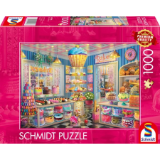Schmidt Puzzle játék 1000 darabos Színes pékség puzzle, kirakós