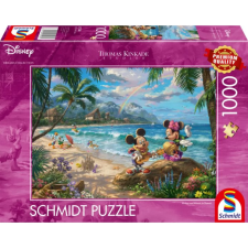 Schmidt Puzzle játék 1000 darabos Thomas Kinkade Minnie és Miki egér Hawaii-on puzzle, kirakós