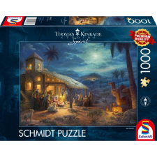 Schmidt Puzzle játék 1000 darabos Thomas Kinkade The Nativity puzzle, kirakós