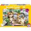 Schmidt Puzzle játék 150 darabos Játékos cicák