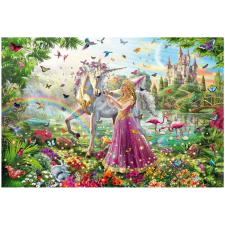 Schmidt Puzzle játék 200 darabos Tündér az elvarázsolt erdőben puzzle, kirakós