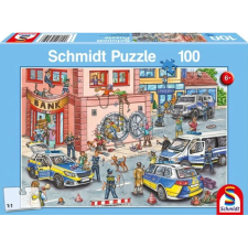 Schmidt Rendőrségi akció 100db-os puzzle (56450) (SCH56450) puzzle, kirakós
