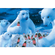 Schmidt Schmidt puzzle Coca Cola jegesmedvék 1000 darab puzzle, kirakós