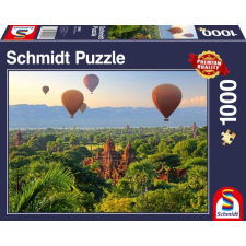 Schmidt Schmidt puzzle léggömbök Mandalay felett 1000 darabos puzzle, kirakós