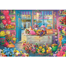 Schmidt Schmidt puzzle színes virágbolt 1000 darabos puzzle, kirakós