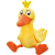 Schmidt Spiele Az egér, kacsa, plüss játék - 25 cm (42190)