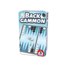 Schmidt Spiele Backgammon fémdobozban társasjáték társasjáték