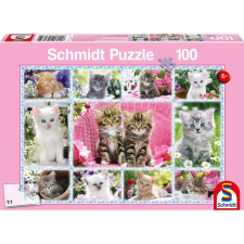 Schmidt Spiele Kittens 100db (56135) Katzenbabys, 100 pcs (389739) puzzle, kirakós