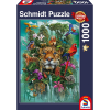 Schmidt SPIELE Puzzle játék 1000 darabos A dzsungel királya
