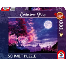Schmidt SPIELE Puzzle játék 1000 darabos Cameron Gray mesebeli kilátás puzzle, kirakós