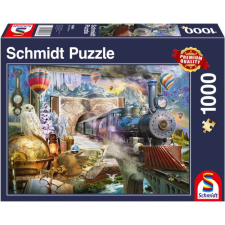 Schmidt SPIELE Puzzle játék 1000 darabos Magical Journey puzzle, kirakós