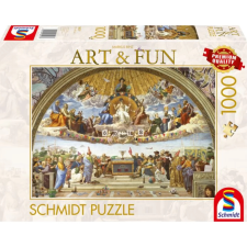 Schmidt SPIELE Puzzle játék 1000 darabos Markus Binz A szentség vitája puzzle, kirakós
