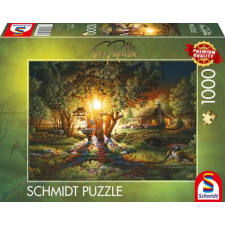 Schmidt SPIELE Puzzle játék 1000 darabos Terry Redlin A Tavasz Teljes Pompájában puzzle, kirakós