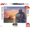 SCHMIDTSPIELE Puzzle játék 1000 darabos Thomas Kinkade Studios: Star Wars The Mandalorian - A New Direction