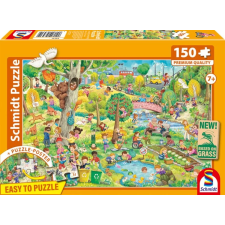 SCHMIDTSPIELE Puzzle játék 150 darabos Boldog játék boldog bolygó puzzle, kirakós