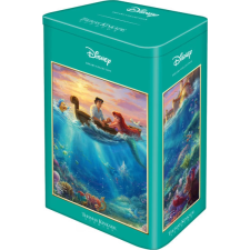 SCHMIDTSPIELE Puzzle játék 500 darabos Disney Arielle fém dobozos puzzle, kirakós