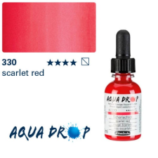 Schmincke Aqua Drop folyékony akvarell festék, 30 ml - 330, scarlet red akvarell