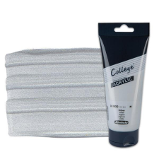 Schmincke College akrilfesték, 200 ml - 800, silver akrilfesték